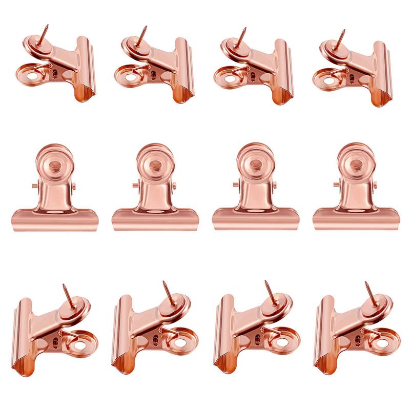 Rose Gold Push Pins: Secure Your Artworks Photos Documents - Temu